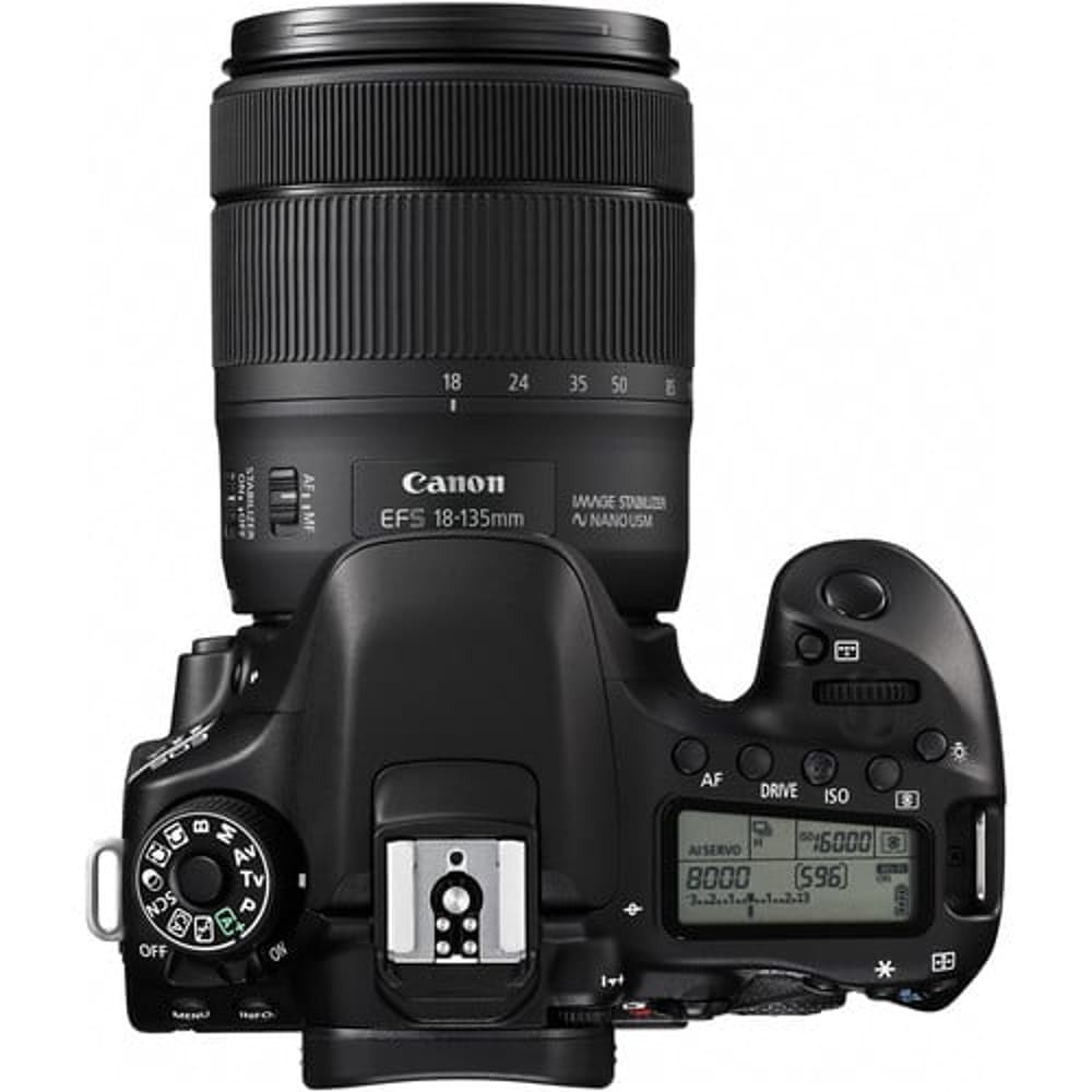 Canon 80D with 18-135mm USM Lens (Used)