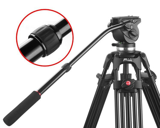 Jieyang JY-0508B 8KG Professional Fluid Head Camera Tripod