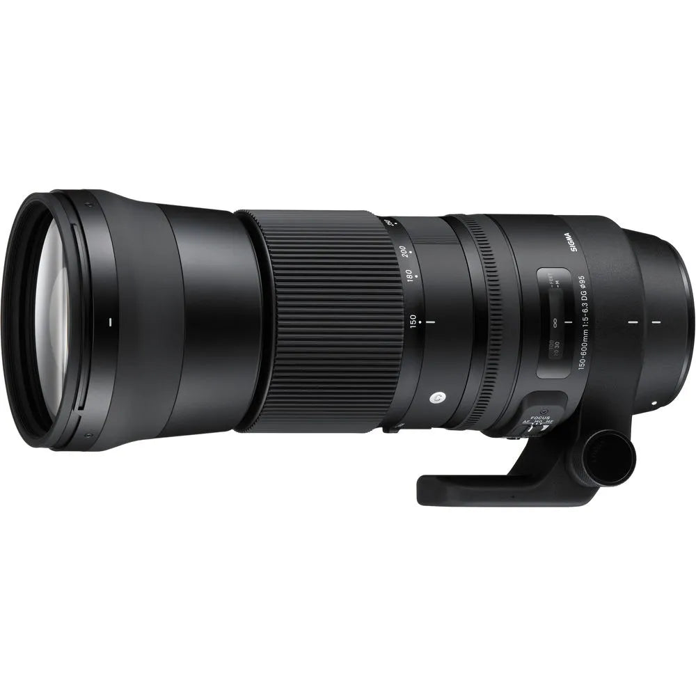 Used: Sigma 150-600mm f5-6.3 DG OS HSM Contemporary for Nikon DSLR Camera Lens