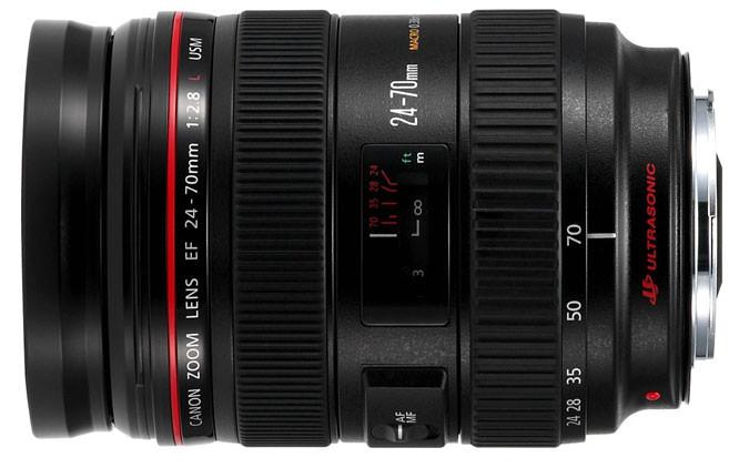 Canon EF 24-70mm f/2.8L USM Zoom Lens for Canon SLR Cameras (Pre-owned)