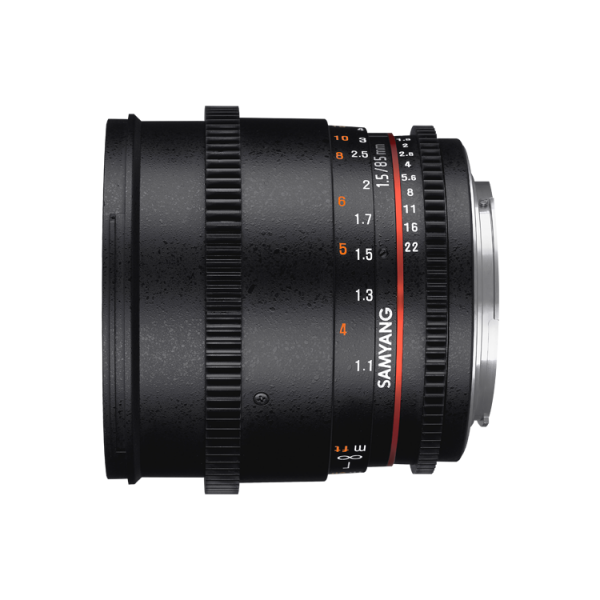 Samyang 85mm T1.5 VDSLR AS IF UMC II Cinema lens (Used)