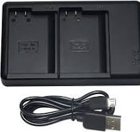 FB Dual USB Charger for Nikon EN-EL15