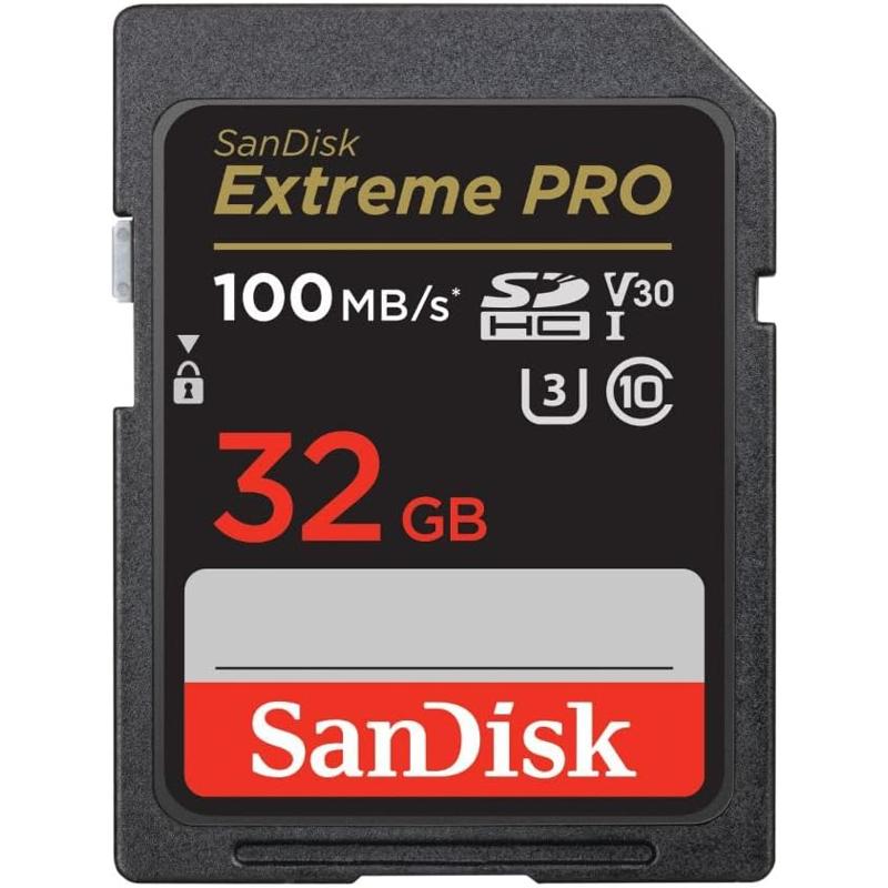 SanDisk Extreme PRO 32GB SDHC UHS-I 200MB/s Memory Card