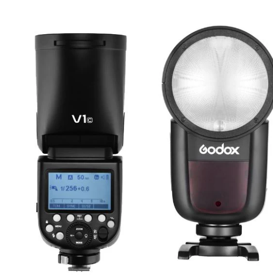 Godox V1 (C) Round Head Speedlight for Canon