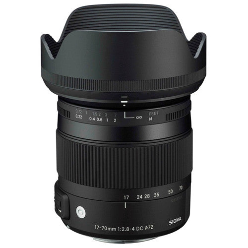 Sigma 17-70mm DC OS HSM Macro Lens (Nikon) Mount – S A