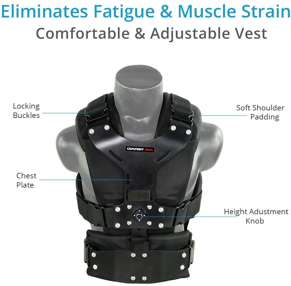 FLYCAM Comfort Stabilizing Arm & Vest for Flycam 5000/3000/DSLR Camera Video Stabilizer