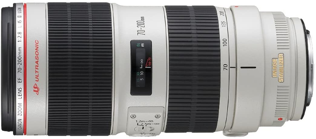 Used: Canon EF 70-200mm f/2.8L IS II Telephoto Zoom Lens USM