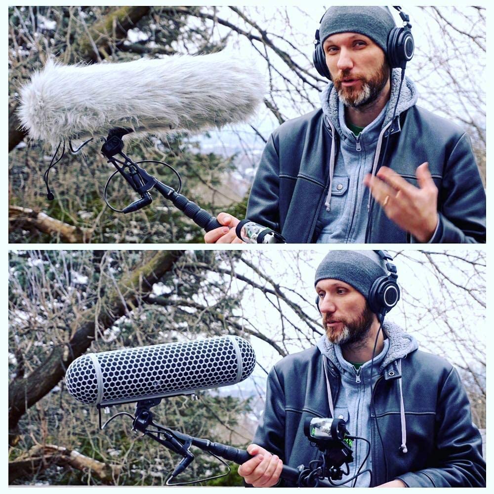 Micolive Microphone Windshield Blimp Windscreen