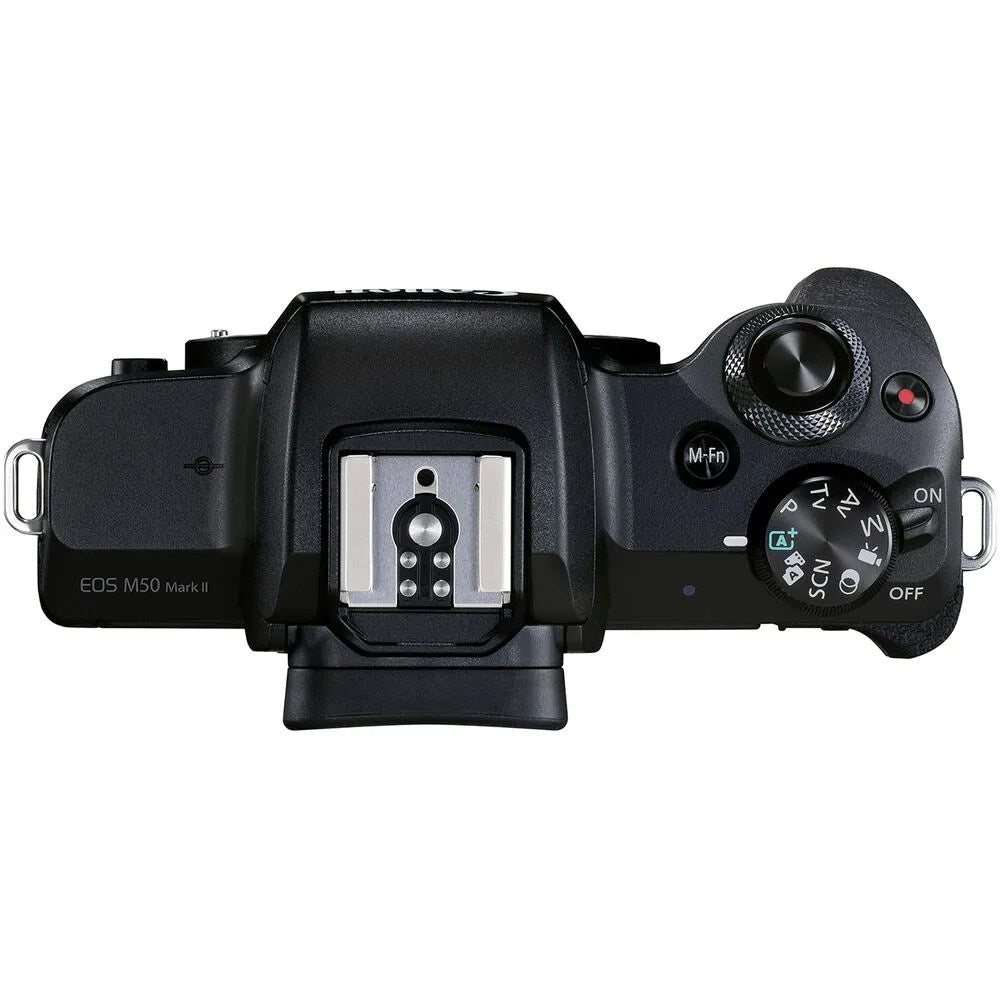 Canon EOS M50 Mark II + 15-45mm – Mirrorless Camera kit