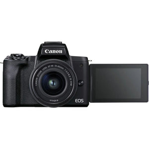 Canon EOS M50 Mark II + 15-45mm – Mirrorless Camera Kit
