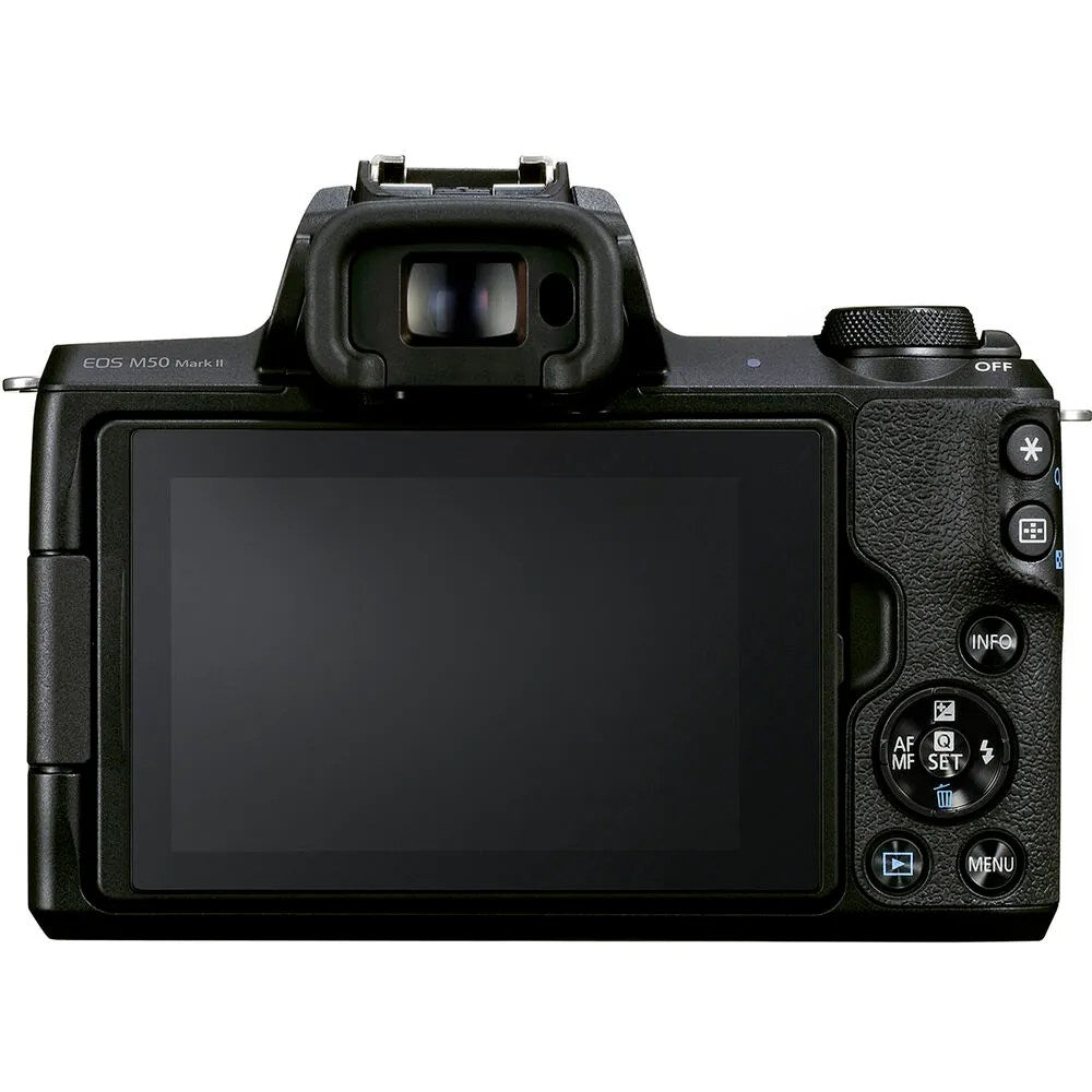 Canon EOS M50 Mark II + 15-45mm – Mirrorless Camera kit