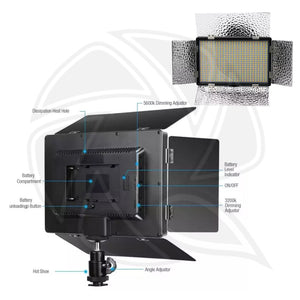 Professional Video LED Light N-520AS LED 3200K-5500K with Colour Temperature control