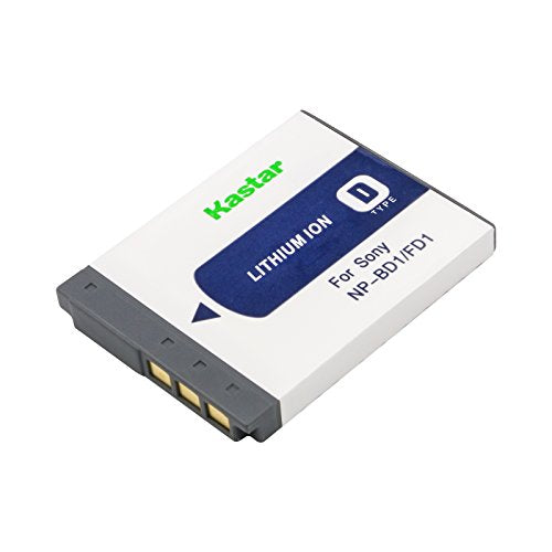 Kastar Battery pack for Sony NP FD1, NP BD1, NPFD1, NPBD1 INFOLITHIUM D Serie
