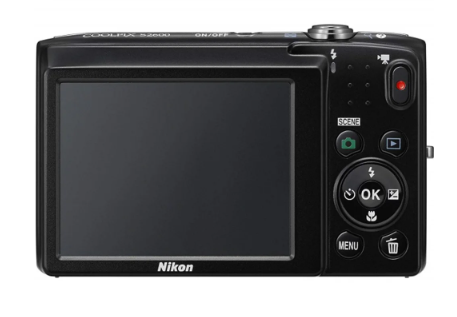 Nikon Coolpix S2600 Digital Camera (Used)