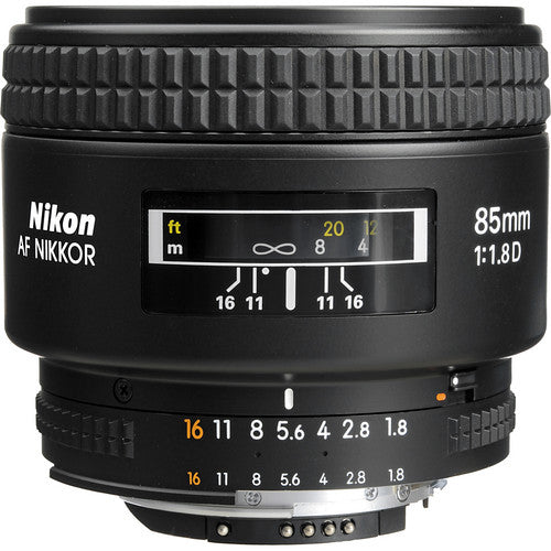 Used: Nikon 85mm f 1.8 D AF Lens