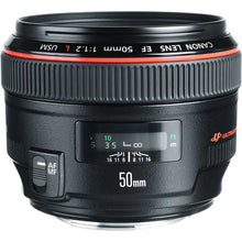 Load image into Gallery viewer, Canon EF 50mm f/1.2 L USM Lens (Used)
