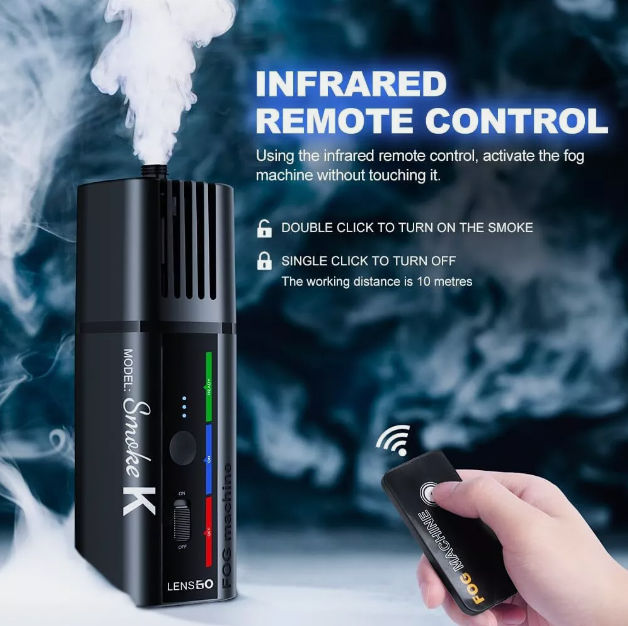 LENSGO Smoke K 30W Portable Handheld Fog Machine