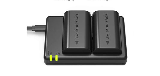 FB Dual USB  Charger for canon LC-E6