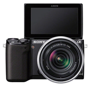 Used: Sony Alpha NEX-5R 16 MP  with 16-50mm Zoom Lens