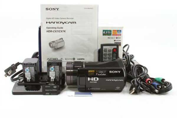 Used Sony HDR-CX7 Full HD Handycam Camcorder - SA Camera Land