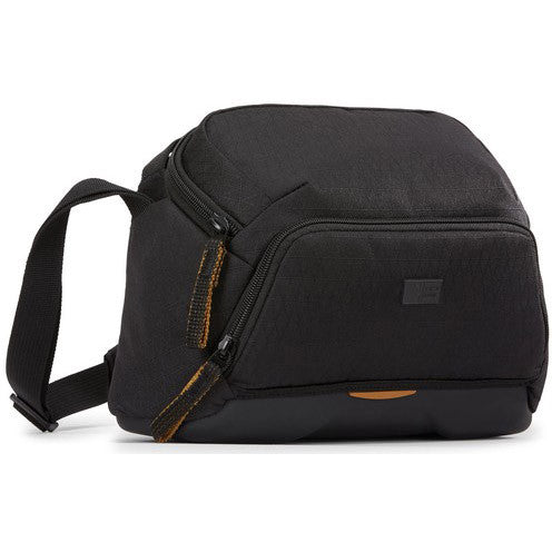 Small Camera Bag Black with Red Accent