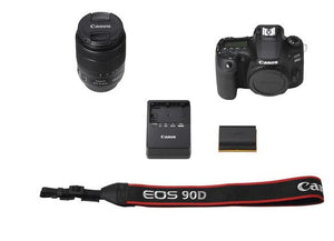 Canon 90D Camera with 18-135mm Lens