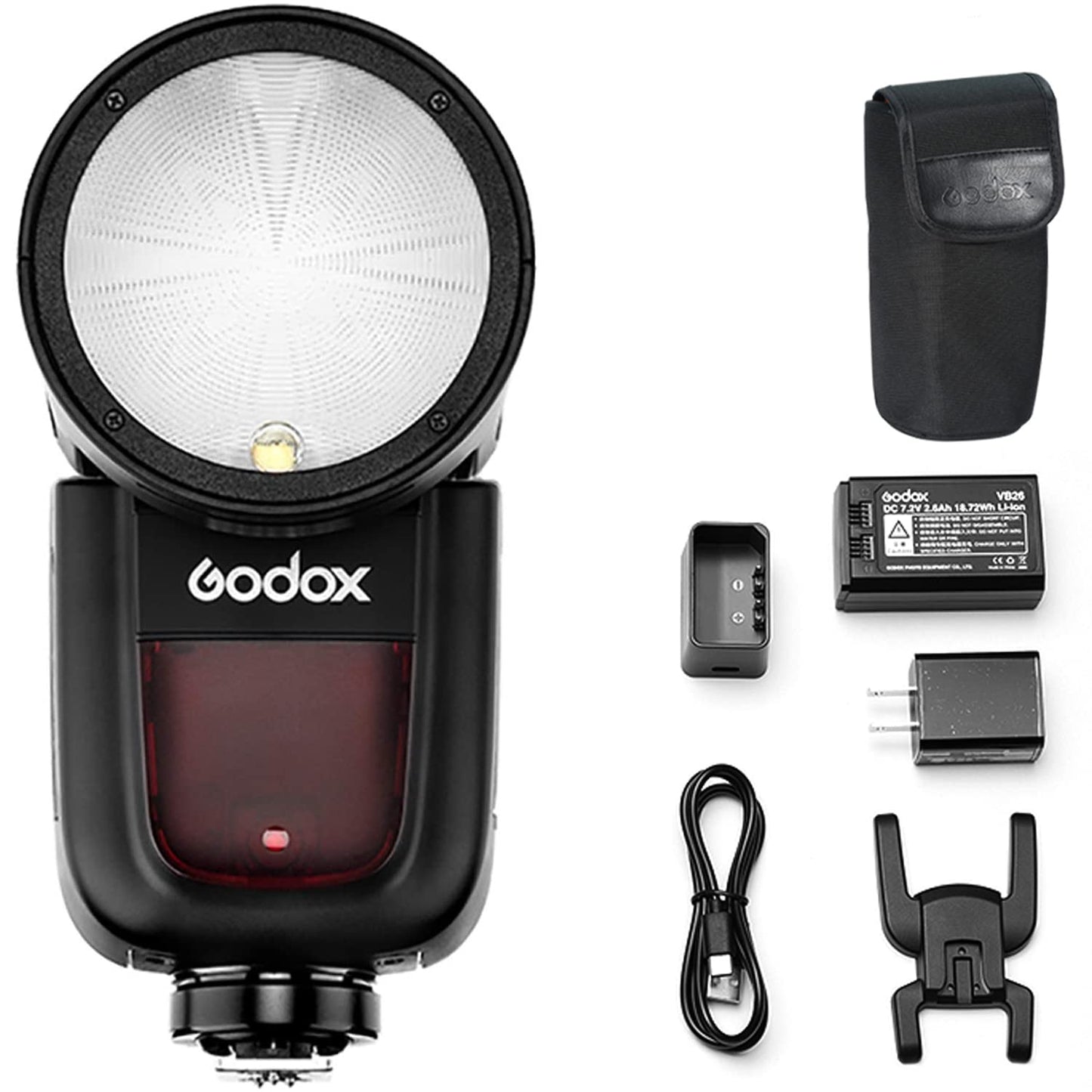 Godox V1 (F) Round Head Speedlight for Fuji