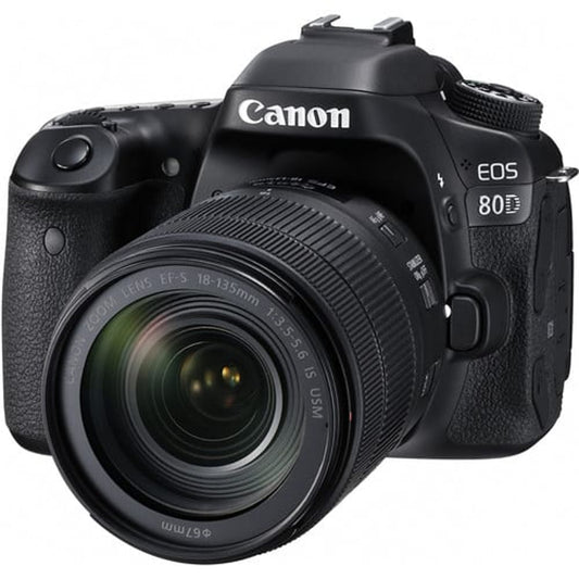 Canon 80D with 18-135mm USM Lens (Used)