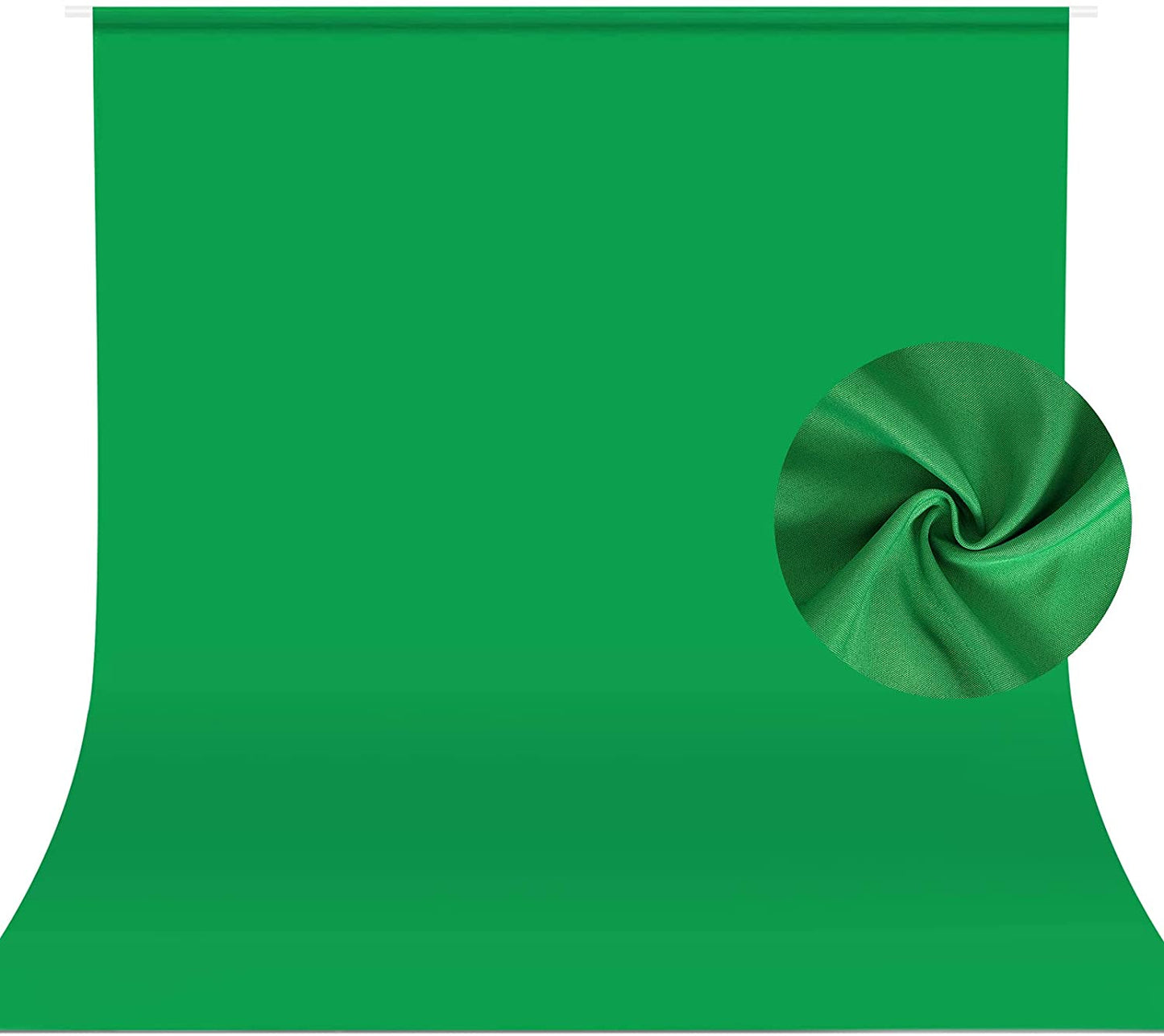 3X6M PVC Vinyl Studio Backdrop Green with black backing