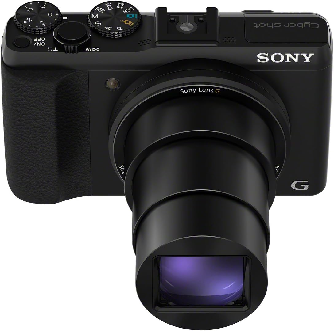 Used: Sony Cyber-shot DSC-HX50V 20.4MP Digital Camera -Black