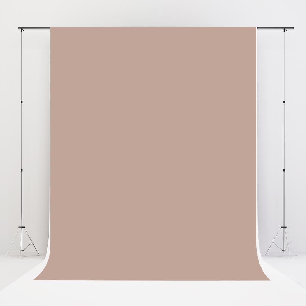 3X6M PVC Vinyl Studio Backdrop Nude Brown with black backing