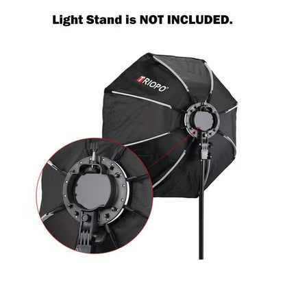 TRIOPO kX-90cm Speedlite Flash Octagon Parabolic Softbox Diffuser