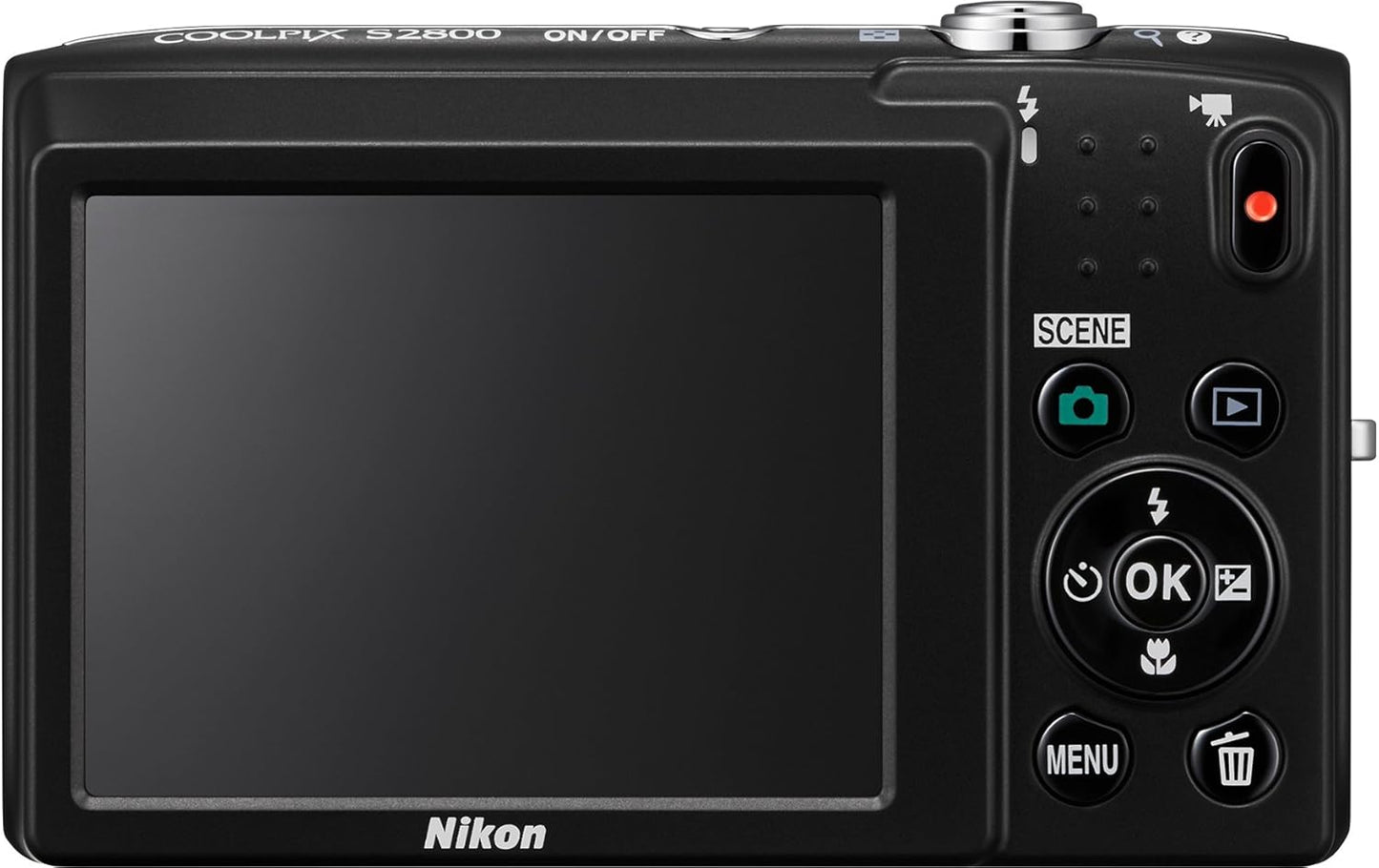 Nikon Coolpix S2800 20.1MP Digital Camera (Used)