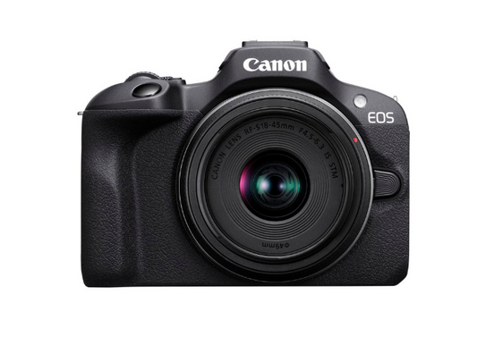 Canon EOS R100 with RF-S 18-45mm Lens Mirrorless Camera Kit