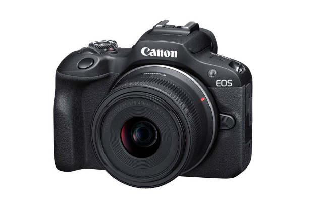 Canon EOS R100 with RF-S 18-45mm Lens Mirrorless Camera Kit