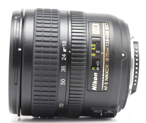 Nikon 18-70mm f/3.5-4.5G AF-S Lens(Used)