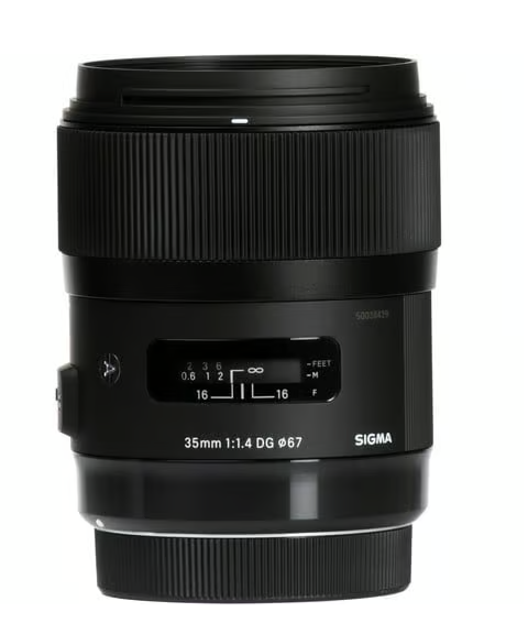 Sigma 35mm f/1.4 DG Art Lens for Canon