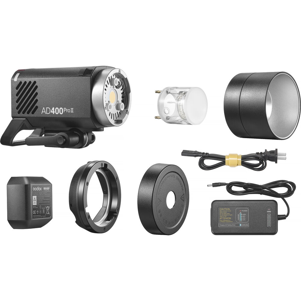 Godox AD400PRO II With Accessories