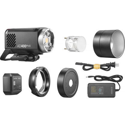 Godox AD400PRO II With Accessories