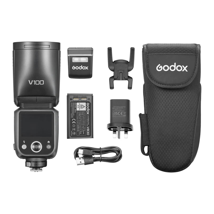 V100 100Ws Round-Head TTL Speedlite Flash