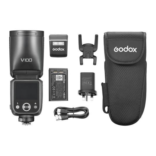 V100 100Ws Round-Head TTL Speedlite Flash