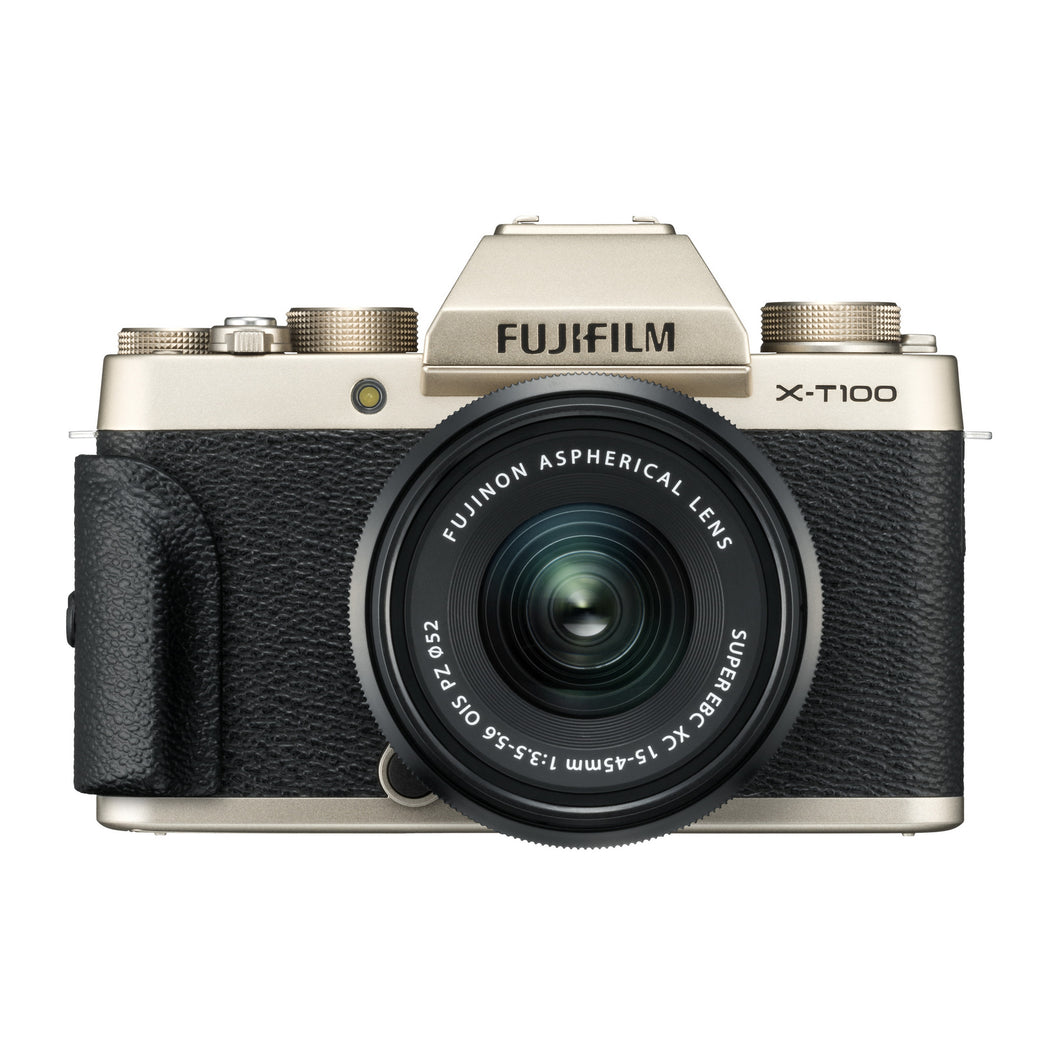 FUJIFILM X-T100 Mirrorless Digital Camera + 15-45mm Lens (Used)