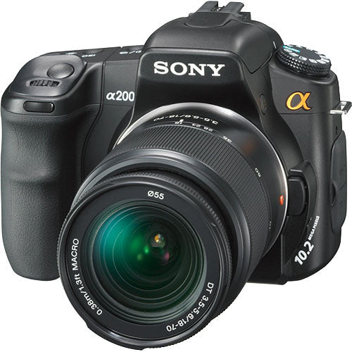 Sony Alpha a200 Kit with 75-300mm (Used)