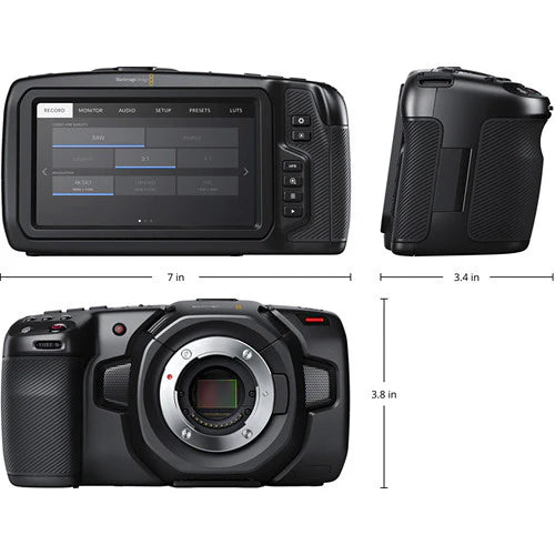 Blackmagic Pocket Cinema Camera 4K with 14-140mm Lens