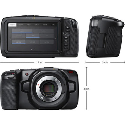 Blackmagic Pocket Cinema Camera 4K with 14-42mm Lens