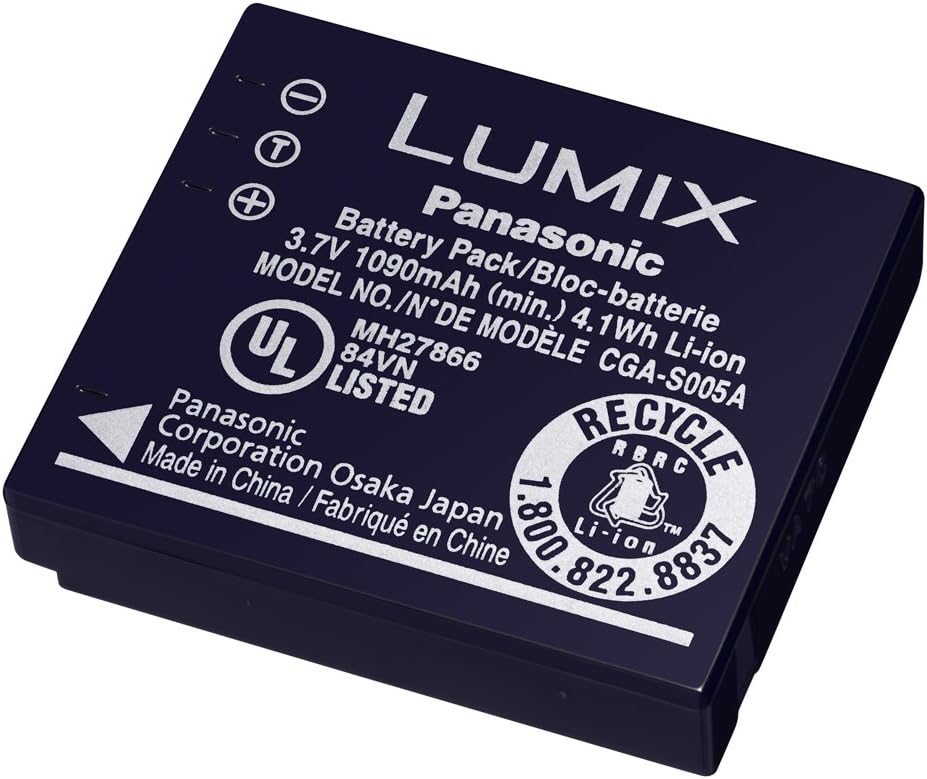 Panasonic Lumix CGA-S005A/1B CGA-S005E/1B Lithium ion battery pack – S ...