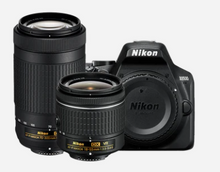 Load image into Gallery viewer, Nikon D3500 DSLR camera with Dual Kit Lens (Used)
