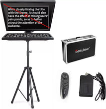 Load image into Gallery viewer, Desview T22 22&quot; HD Teleprompter For Camera Video Recording Speech Interview Live
