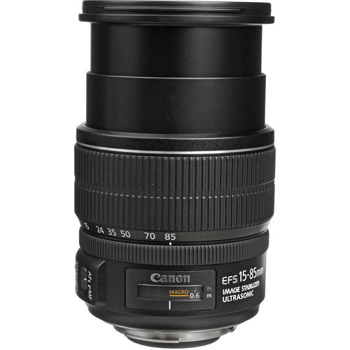 Canon EF-S 15-85mm f/3.5-5.6 IS USM Lens (Used)