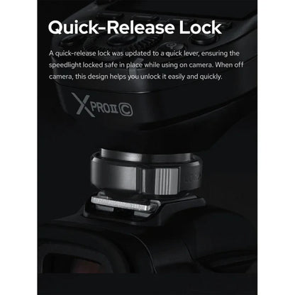 Godox XProII-S 2.4GHz TTL Wireless Flash Trigger for Sony